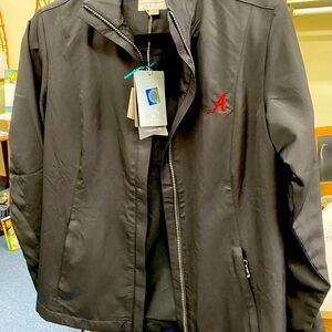 ROLL TIDE! Black Jacket with crimson Alabama Logo